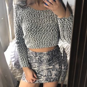 gorgeous crop sweater